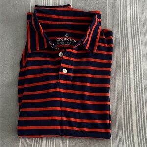 Crewcuts kids Polo with Navy and Red Stripes